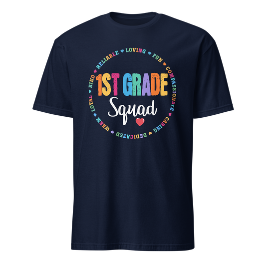 1st Grade Squad T-Shirts - Celebrate Learning and Fun