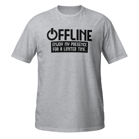 OFFLINE MODE ACTIVATED - Short-Sleeve Unisex T-Shirt