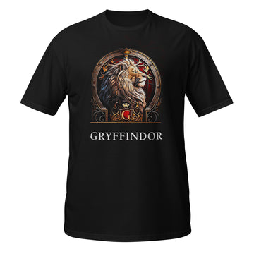 THE VALOR OF GRYFFINDOR: TALES OF COURAGE AND NOBILITY Short-Sleeve Unisex T-Shirt