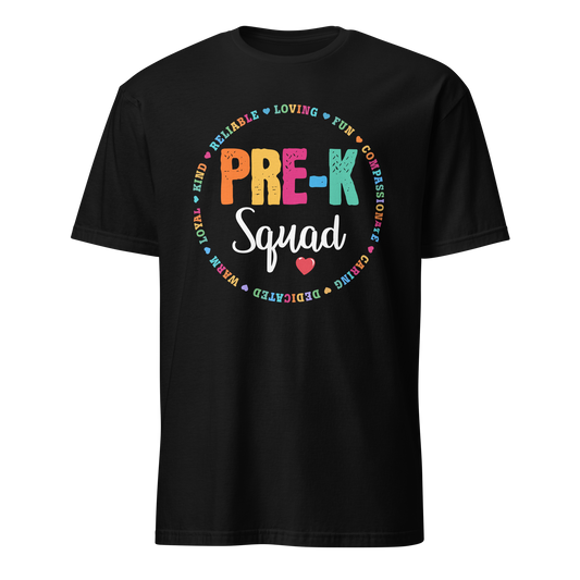 Pre-K Squad T-Shirt - Celebrating Early Childhood Educators!